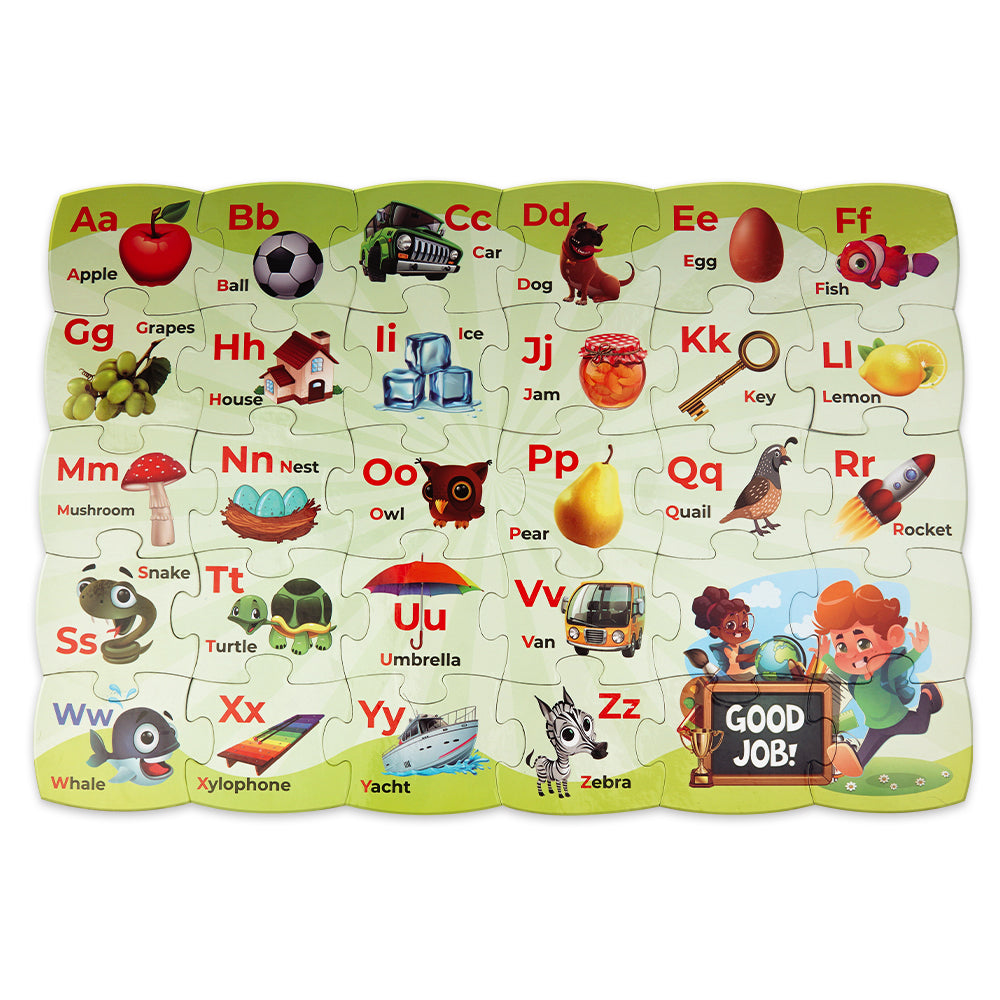 بازل (30 قطعة) لتعلم الحروف الانجليزية